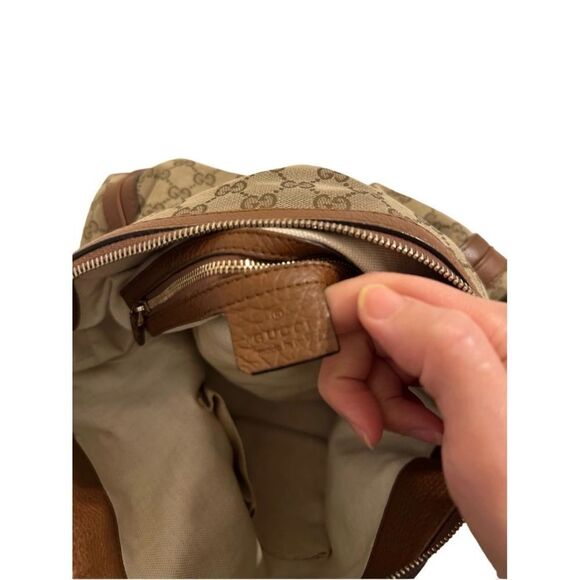 Gucci woven strap Bella tote - Picture 13 of 15